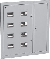 Щит этажный встраеваемый IEK LIGHT ЩЭ-8-Э-L 8кв. (1000х950х110см) с монтажной панелью картинка 